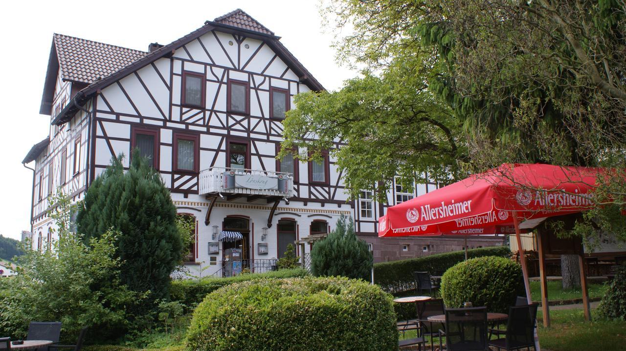 Landhotel Loenskrug Hellental Exterior foto